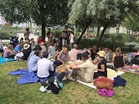 Pique-nique des copropriétaires de Parc 17, 14 juin 2015